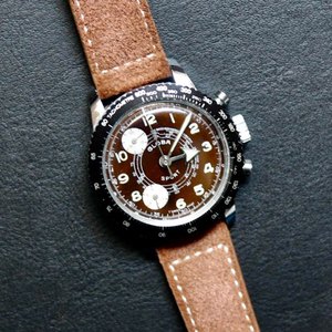 【GLOBA】Vintage Sport Chronostop Telemeter Drivers